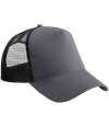 B640 Snapback Trucker Cap Graphite Grey / Black colour image